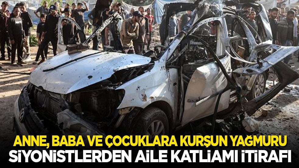 Anne, baba ve çocuklara kurşun yağmuru! Siyonistlerden aile katliamı itirafı