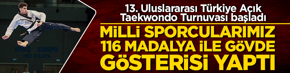 Antalya'da ay yıldız rüzgarı! Milli sporcularımız 116 madalya ile gövde gösterisi yaptı!