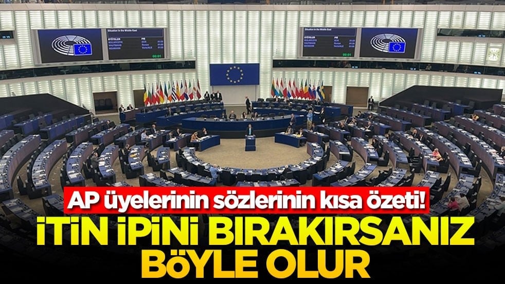 AP üyelerinin sözlerinin kısa özeti! İtin ipini bırakırsanız böyle olur