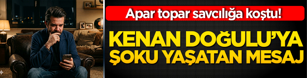 Apar topar savcılığa koştu! Kenan Doğulu’ya şoku yaşatan mesaj