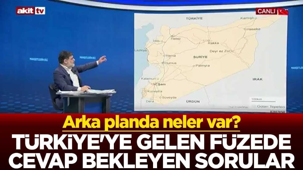 Arka planda neler var? Türkiye'ye gelen füzede cevap bekleyen sorular