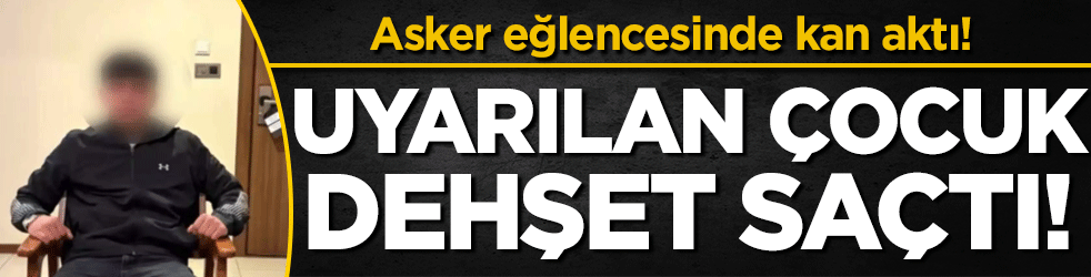 Asker uğurlamasında kan aktı: Uyarılan çocuk dehşet saçtı!