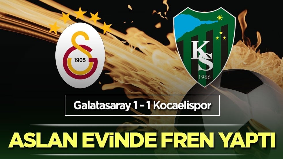 Aslan evinde fren yaptı