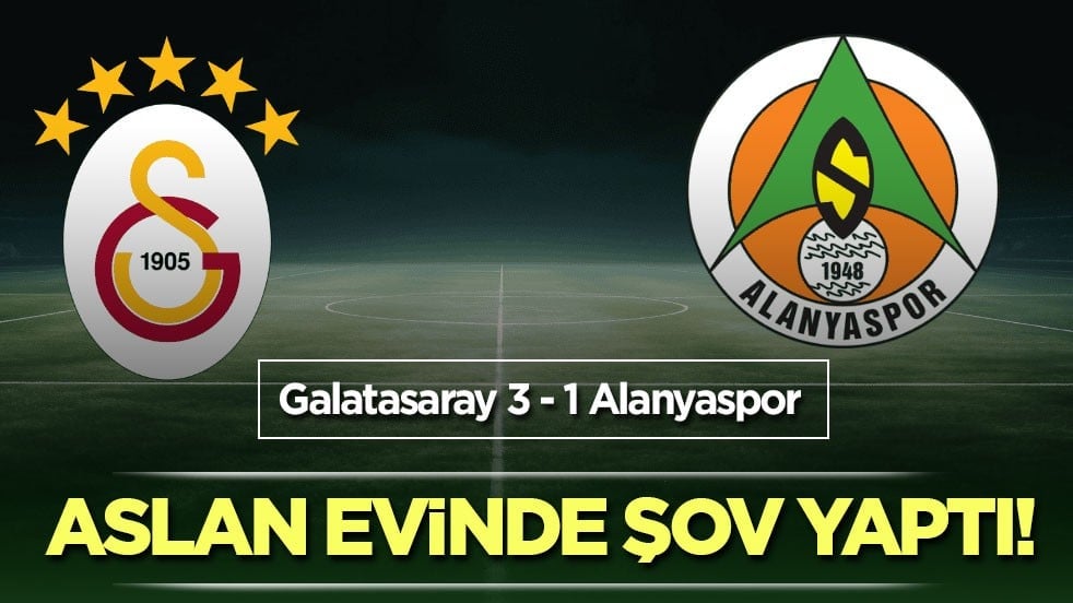 Aslan evinde şov yaptı!