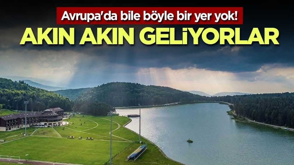 Avrupa'da bile böylesi yok! Akın akın geliyorlar