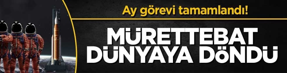 Ay görevi tamamlandı! Artemis II mürettebatı dünyaya döndü