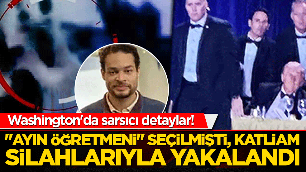 "Ayın Öğretmeni" seçilmişti, katliam silahlarıyla yakalandı! Washington'da sarsıcı detaylar!