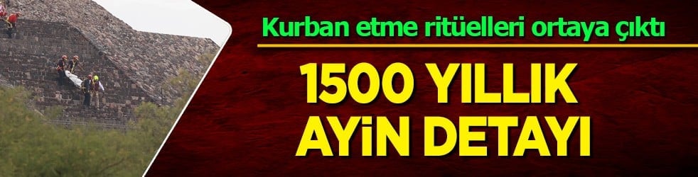 Ayin yaptı: Meksika şaşkınlık içerisinde duyurdu! 1500 yıllık o detay şaşkınlık yaşattı