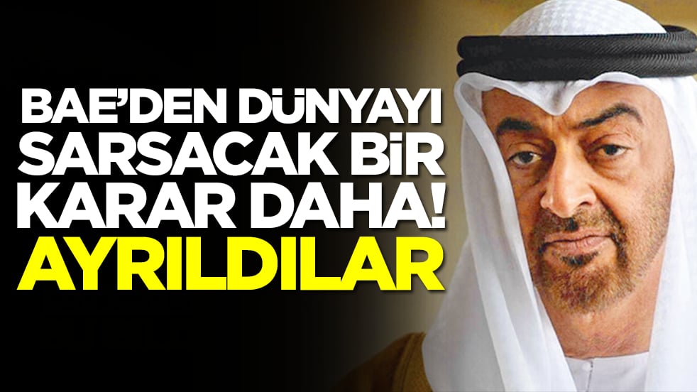 BAE'den dünyayı sarsacak bir karar daha: Bir anda ayrıldılar