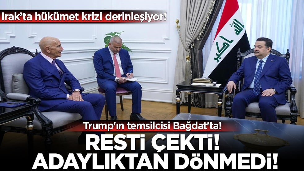 Bağdat’ta kritik zirve: ABD’li Özel Temsilci Barrack ile Başbakan Sudani buluştu