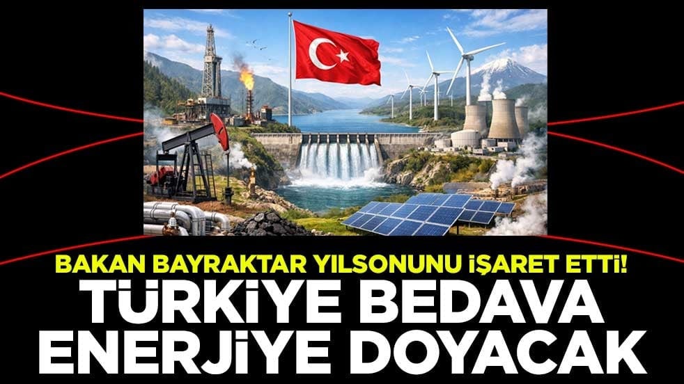 Bakan Bayraktar yılsonunu işaret etti! Türkiye bedava enerjiye doyacak