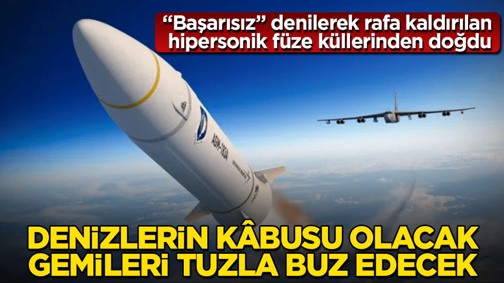 "Başarısız" denilerek rafa kaldırılan hipersonik füze küllerinden doğdu: Denizlerin kâbusu olacak, gemileri tuzla buz edecek