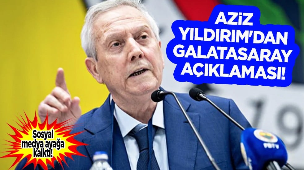 Başkan adayı Aziz Yıldırım'dan sürpriz Galatasaray açıklaması: 'Kınıyoruz'