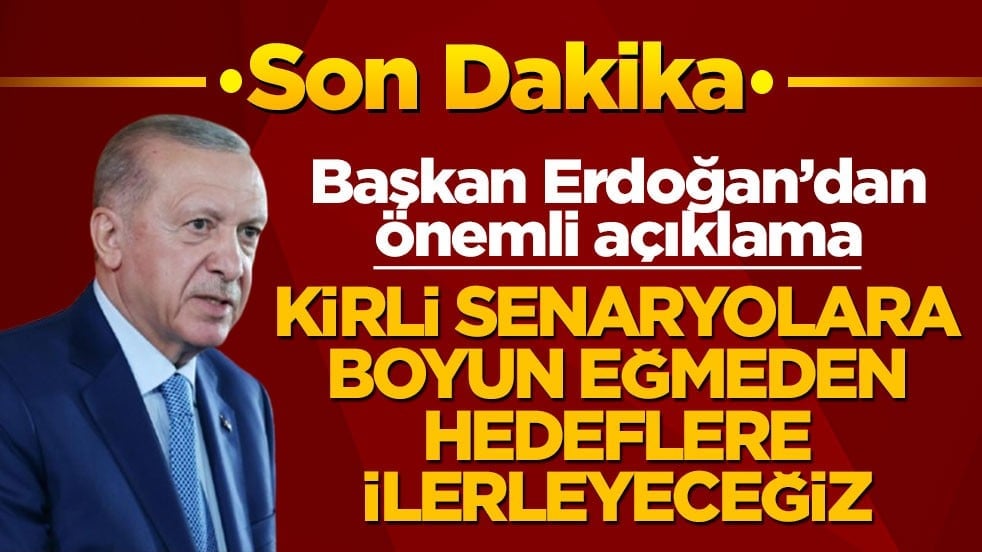 Başkan Erdoğan AK Parti Grup Toplantısı'nda konuşuyor