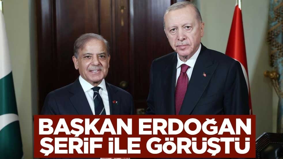Başkan Erdoğan, Şerif ile görüştü
