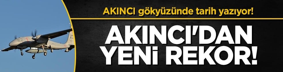 Bayraktar AKINCI gökyüzünde 150 bin saati devirdi