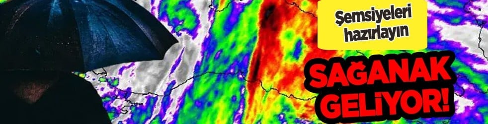 Bayram reçetesi! Meteoroloji’den peş peşe uyarılar! Kötü haber: Şemsiyeleri hazırlayın, sağanak geliyor! 