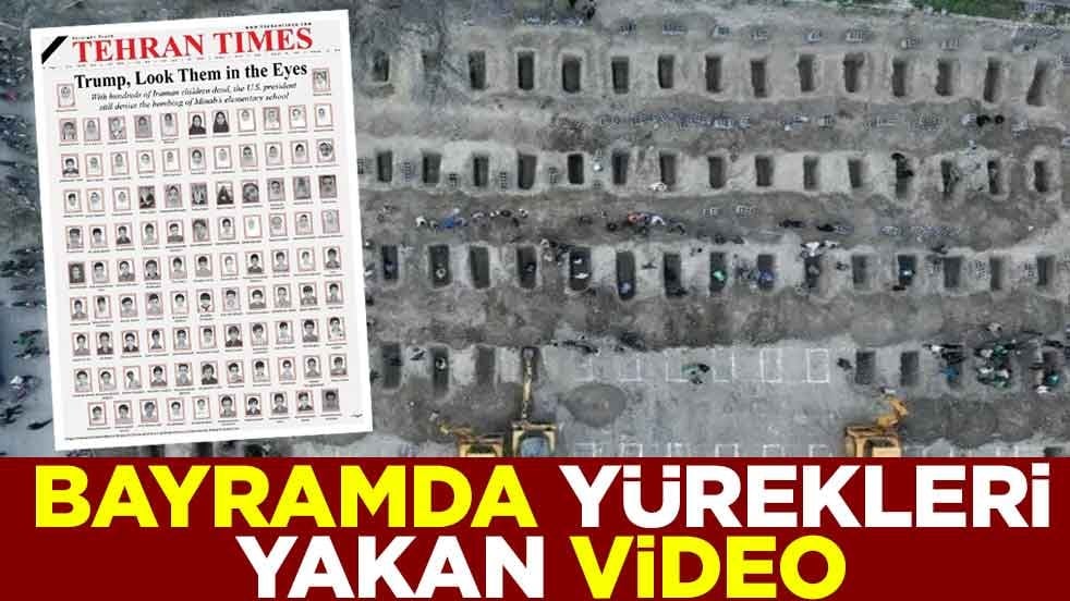 Bayramda yürekleri yakan video