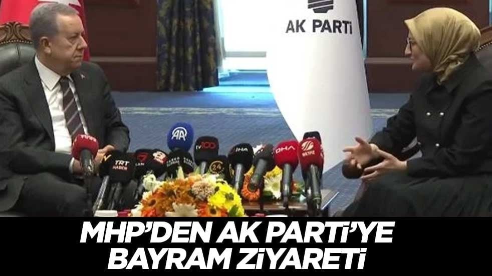 Bayramlaşma programları başladı: MHP'den AK Parti'ye ziyaret