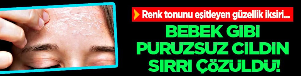 Bebek gibi pürüzsüz cildin sırrı çözüldü! İşte renk tonunu eşitleyen güzellik iksiri o sebze...