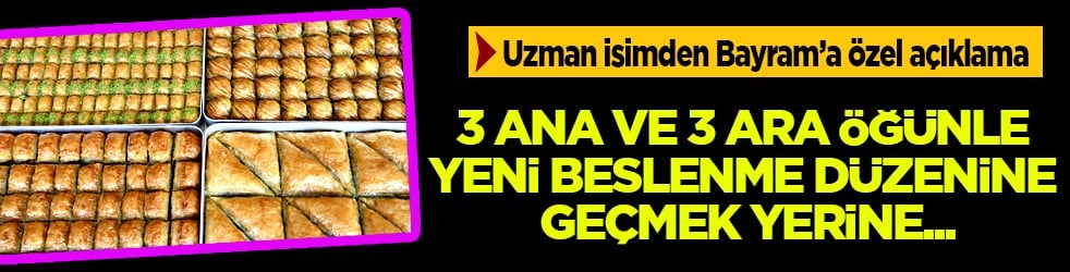 Beklenmedik hamlelerinizi yapın ve ara öğün-ana öğün fonksiyonlarına dikkat!