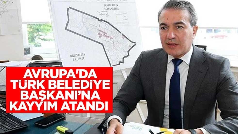 Avrupa'da Türk Belediye Başkanı’na kayyım atandı