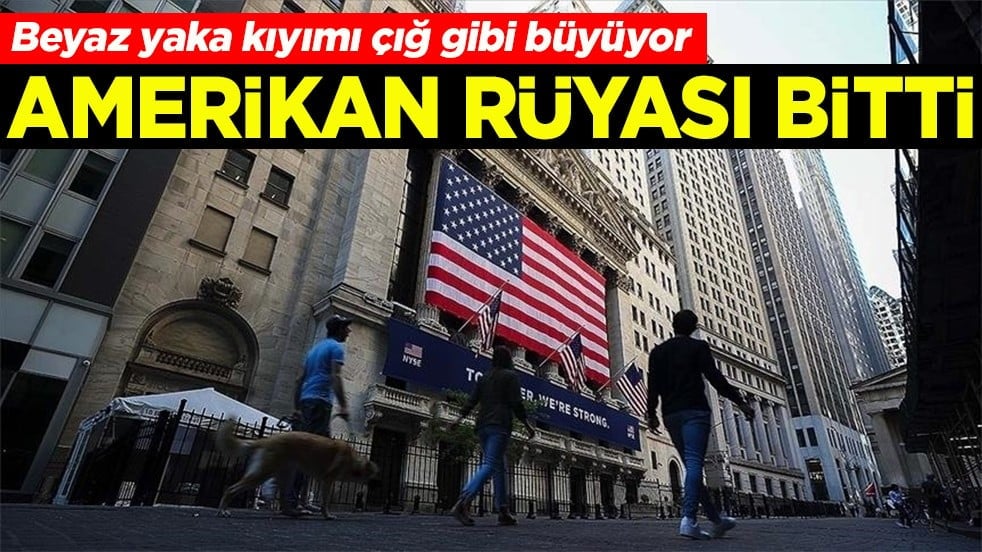 Beyaz yaka kıyımı çığ gibi büyüyor Amerikan rüyası bitti