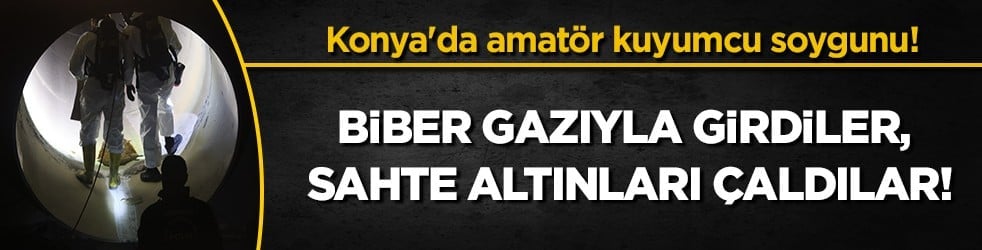 Biber gazlı kuyumcu soygunu: 3 şüpheli yakalandı!