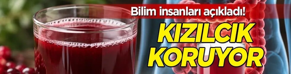 Bilim insanları açıkladı: Kızılcık suyu bağırsakları koruyor! Duyanlar almaya başladı... Yoğun ilgi gösterildi