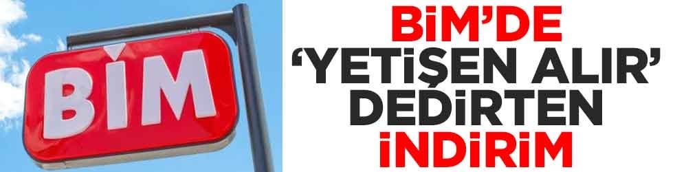BİM’de ‘Yetişen alır’ dedirten indirim