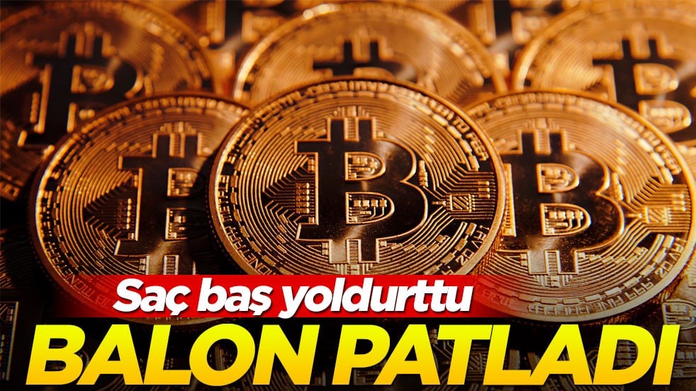 Bitcoin balonu patladı! Yatırımcısı başını taşlara vuruyor