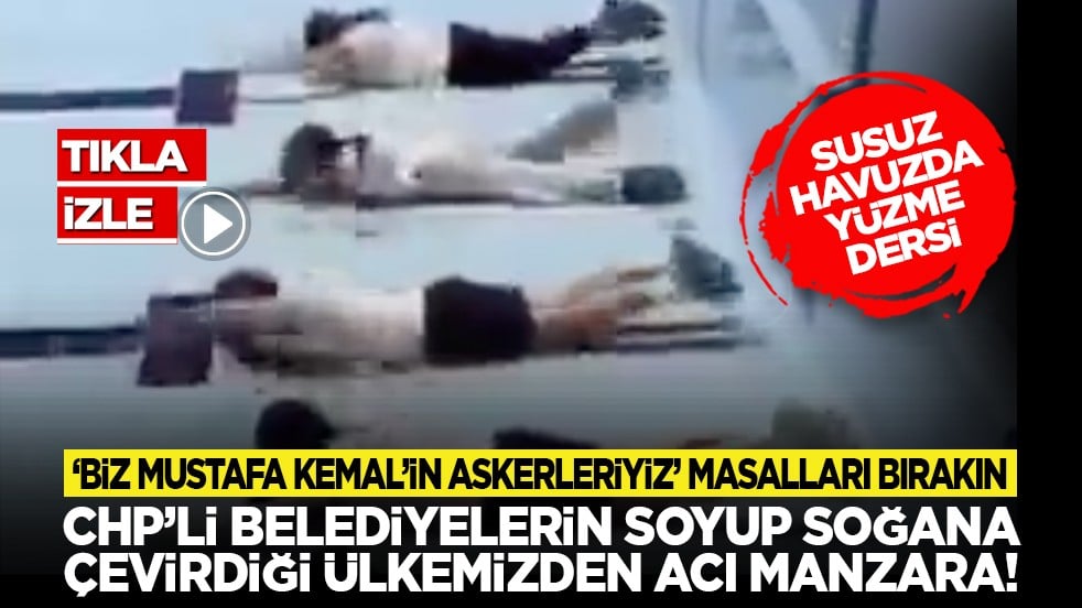 ‘Biz Mustafa Kemal’in askerleriyiz’ masalları bırakın: CHP’li belediyelerin soyup soğana çevirdiği ülkemizden acı manzara!