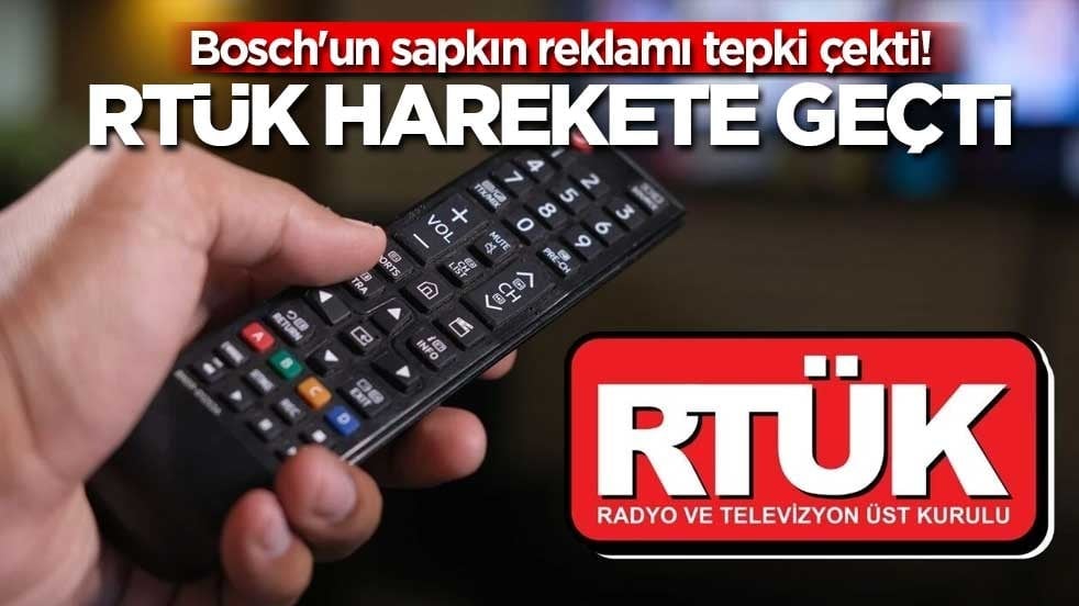 Bosch'un sapkın reklamı tepki çekti! RTÜK harekete geçti