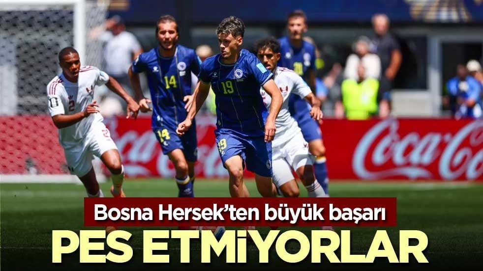Bosna Hersek, Katar'ı eledi! Son 32 için gün sayıyorlar