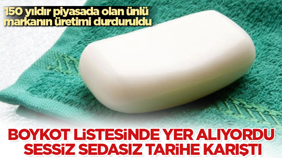 Boykot listesinde yer alıyordu, tarihe karıştı! 150 yıldır piyasada olan ünlü markanın üretimi durduruldu