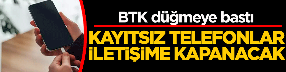 BTK’dan kaçak telefonlara Osmanlı tokadı: Usulsüz IMEI kullananların telefonu elinde patlayacak