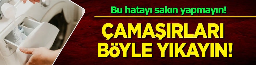 Bu hatayı sakın yapmayın: İşte bu yüzden çamaşırları 40 derecede yıkamamalısınız! En doğru uygulama bunlar 