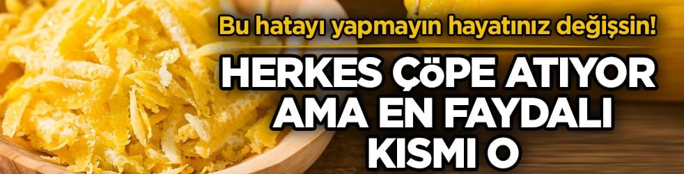 Bu hatayı yapmayın hayatınız değişsin! Herkes çöpe atıyor ama en faydalı kısmı o
