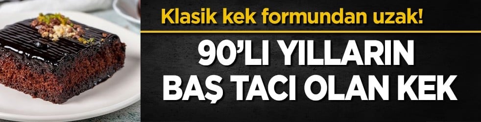 Bu kek 90’lıların... Islak Kek (Kuntakinte): Yeni değil ama klasik kek formundan uzak! Peki, Islak kek aynı mı?