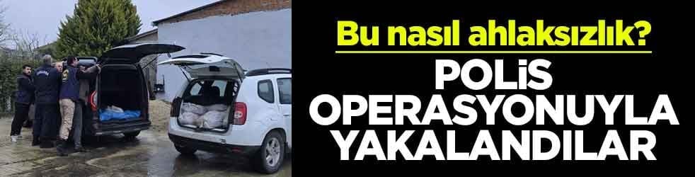 Bu nasıl ahlaksızlık? Polis operasyonuyla yakalandılar