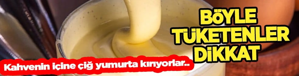Bu yöntemi sakın yapmayın: Kahvenin içine çiğ yumurta kırıyorlar... Kahveyi böyle tüketenler hemen vazgeçin 