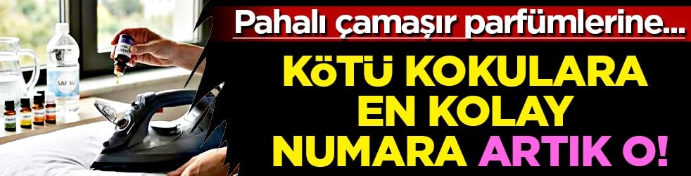 Buhar çıkışıyla birlikte dev oluyor resmen: Kötü kokulara en kolay numara ütü! Mis gibi kokuyor