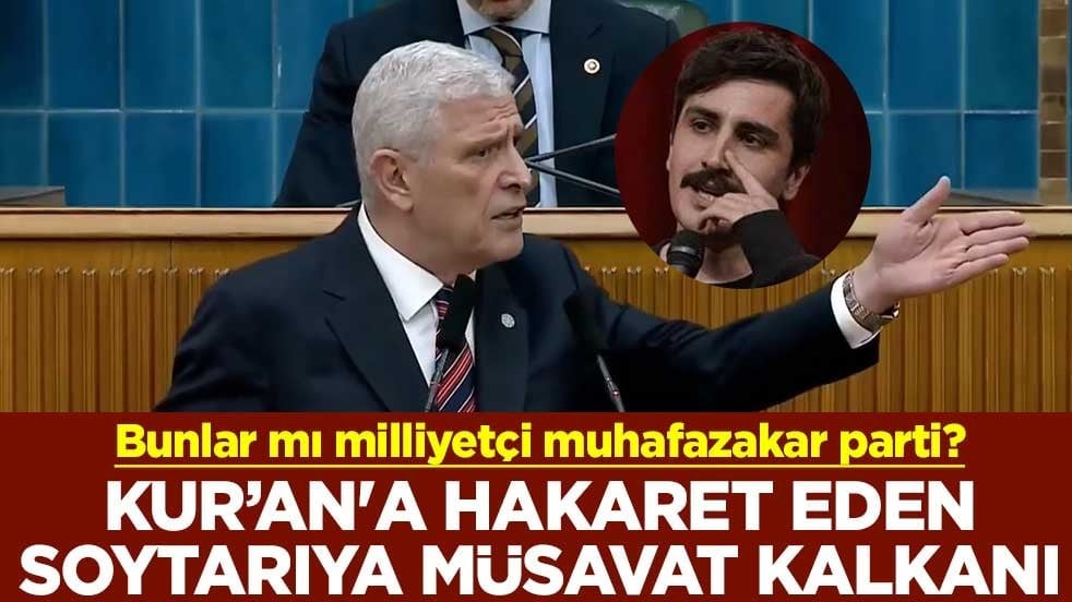 Bunlar mı milliyetçi muhafazakar parti? Kur’an'a hakaret eden soytarıya Müsavat kalkanı