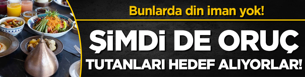 Bunlarda din iman yok! Dolandırıcılar şimdi de oruç tutanları hedef alıyor!