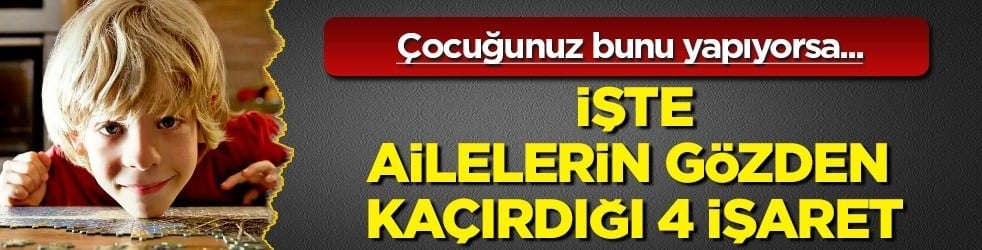 Bunu çocuğunuz yapıyorsa süper zeka kullanarak yapıyor: O gizli 4 dahi işareti