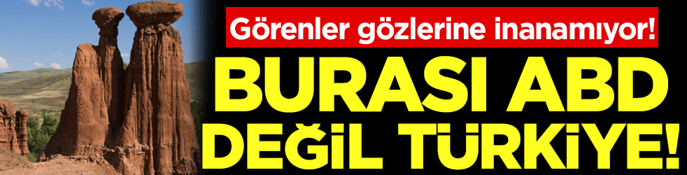 Burası ABD değil Türkiye! Görenler gözlerine inanamıyor!