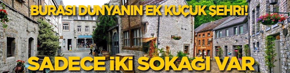 Burası dünyanın ek küçük şehri! Sadece iki sokağı var, daha yorulamadan şehir bitiyor