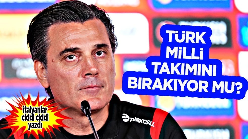 Büyük iddia: Montella'ya sürpriz teklif! Türk Milli Takımını bırakıyor mu?