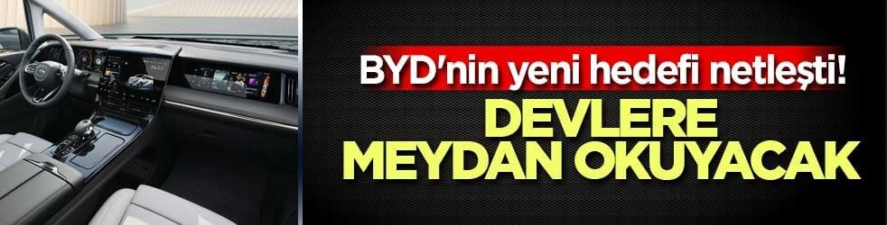 BYD'nin yeni hedefi netleşti! Otonom taksi pazarına göz dikti