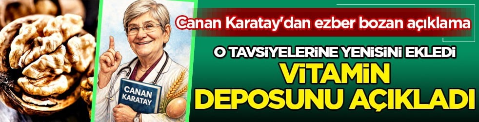 Canan Karatay, gıda endüstrisi ile ilaç endüstrisi kardeş diyerek açıkladı: Çiğ köfte yapan ceviz koysun! Ezber bozan öneri